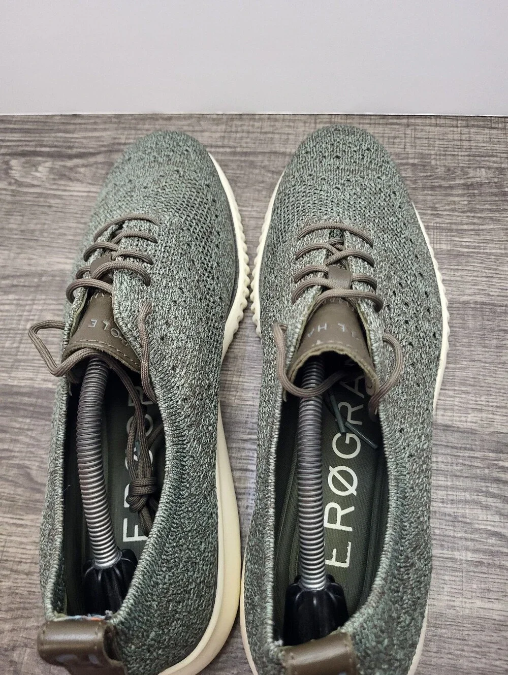Cole Haan Men's 2.ZERØGRAND Stitchlite Oxford Deep Olive Green Size 12